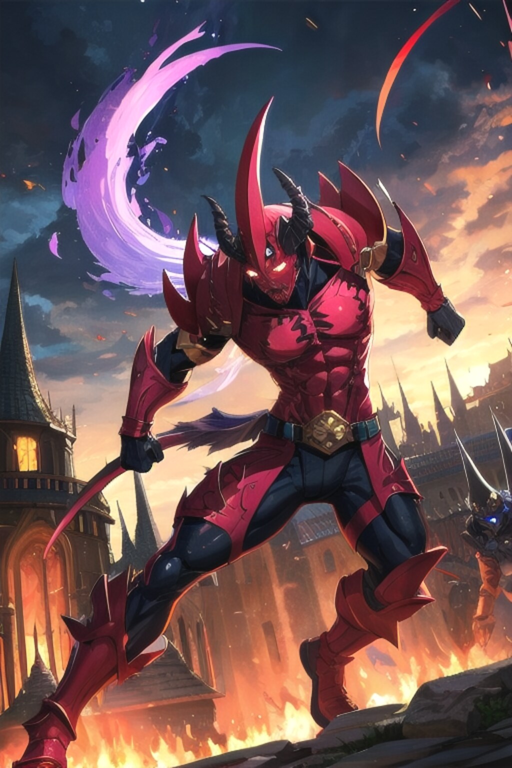 魔宮の攻防