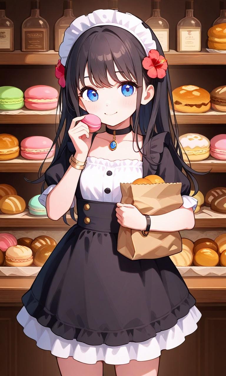 メイドさん　マカロン