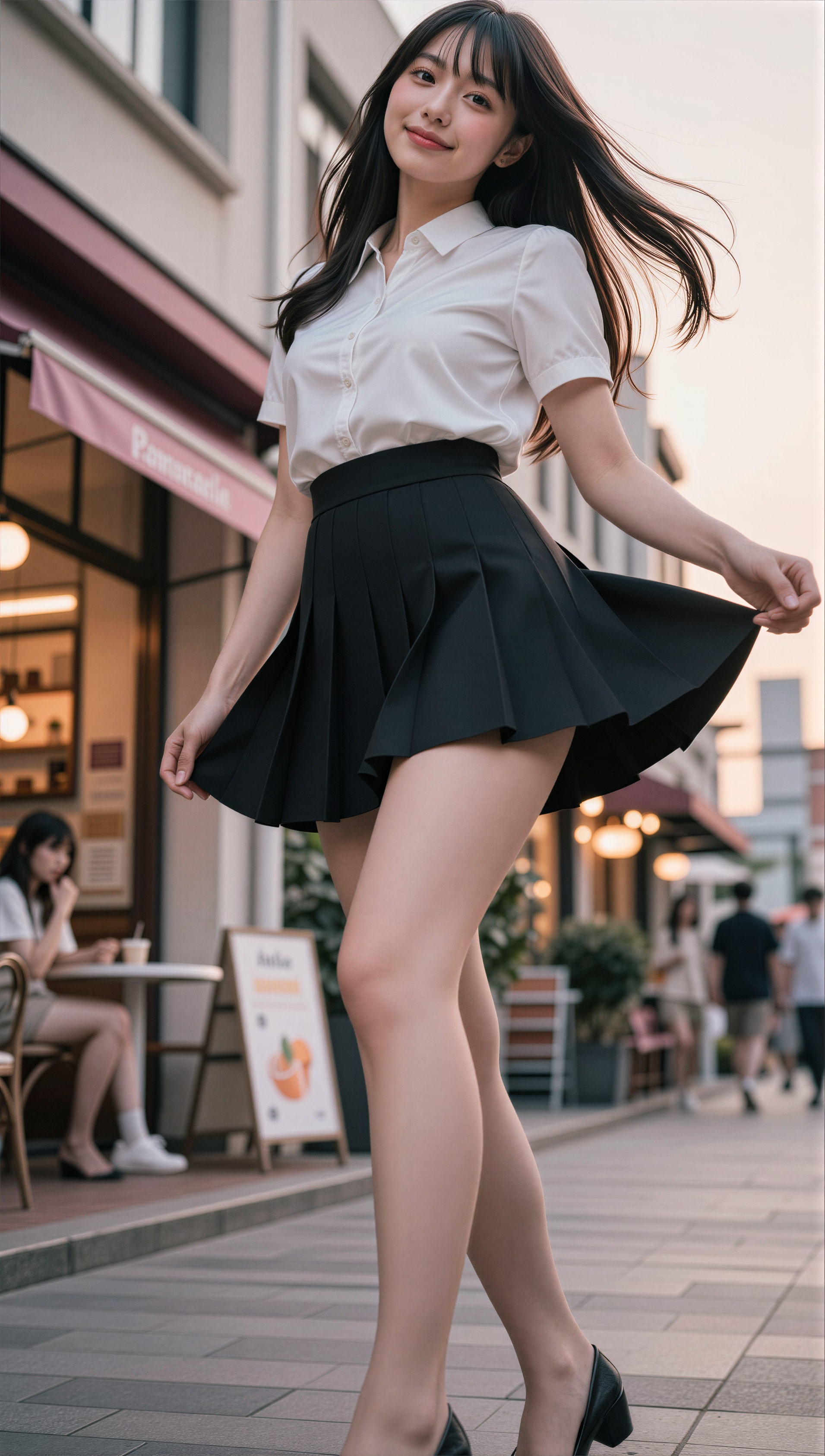 初夏の風のファッション