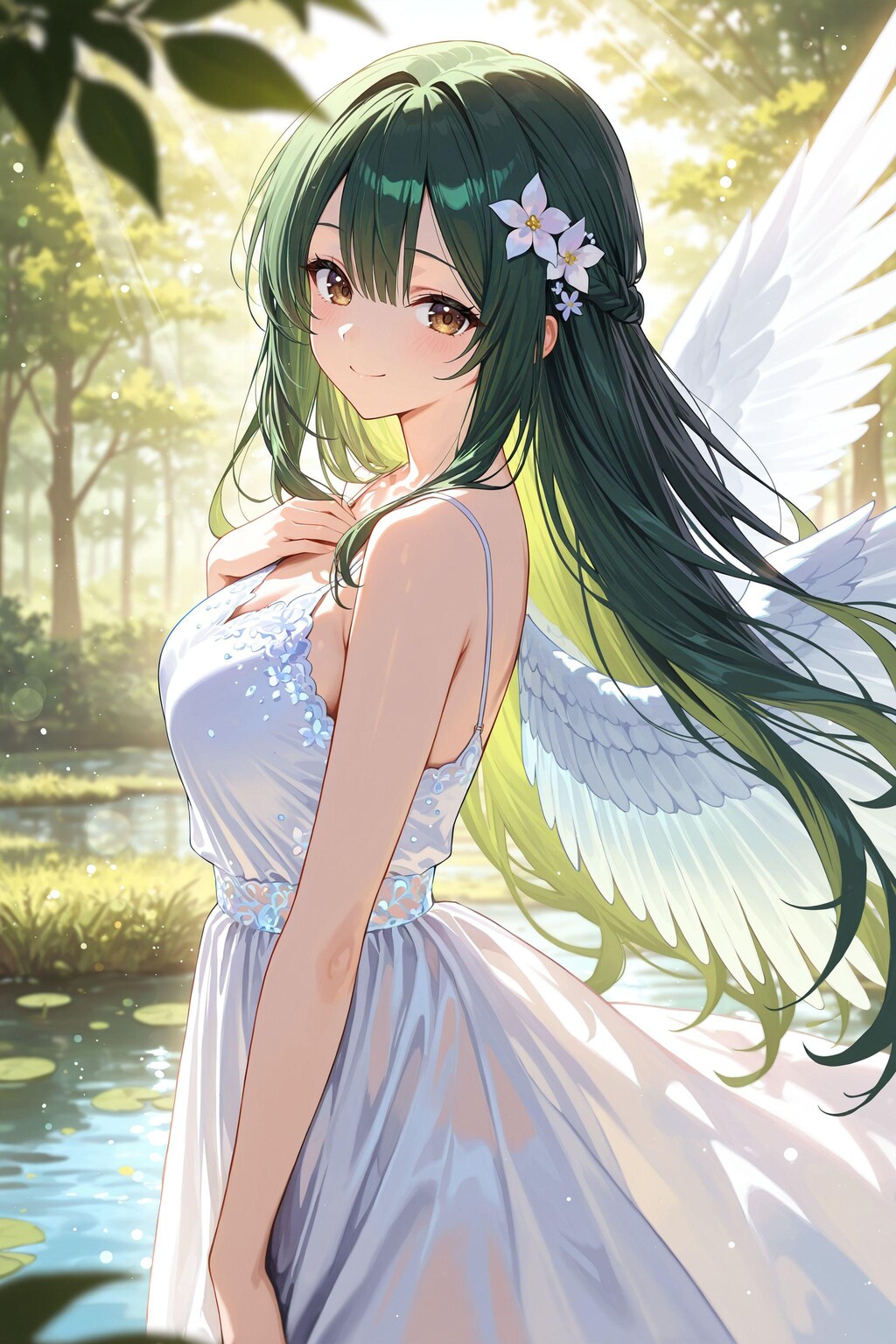 天使さん頑張ります