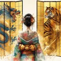 龍と虎 3枚目