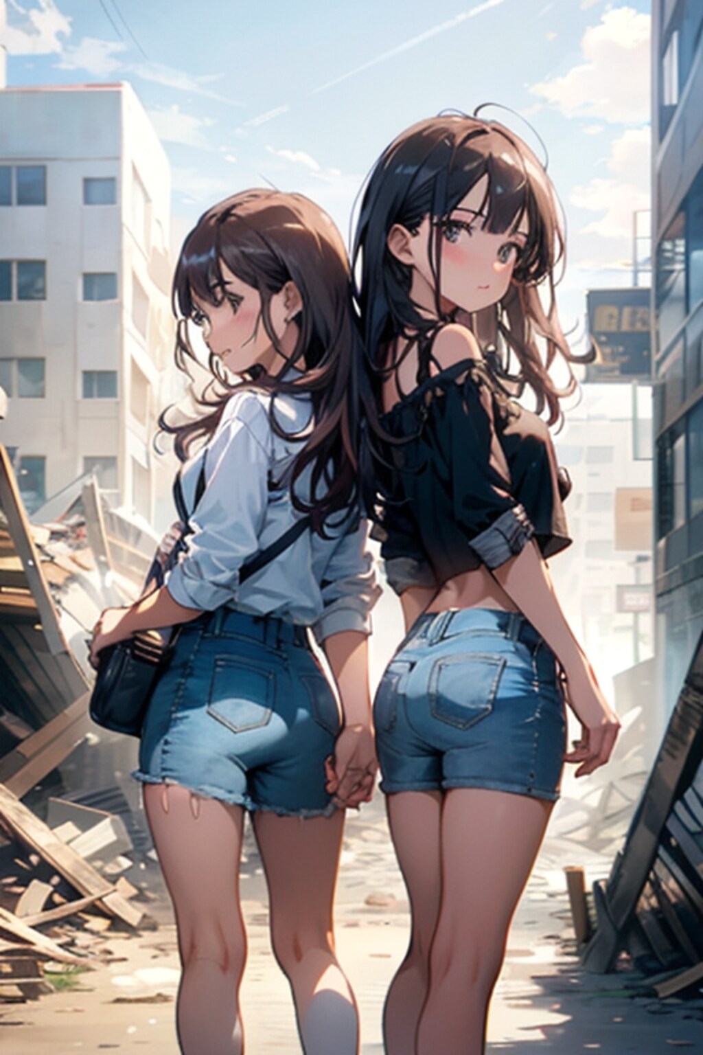 終末世界の女子高生