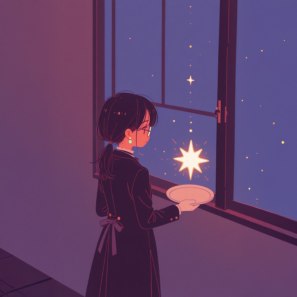 執事さん星を拾う