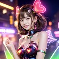 時折夜の街に出没してポーズを決めてくる頭がブッ飛んだコスプレ女 4枚目