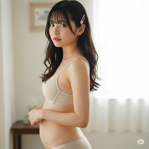 寝ている間に…の若妻、お腹が膨らんできて、お義父さんが目をギラつかせて見てくる…
