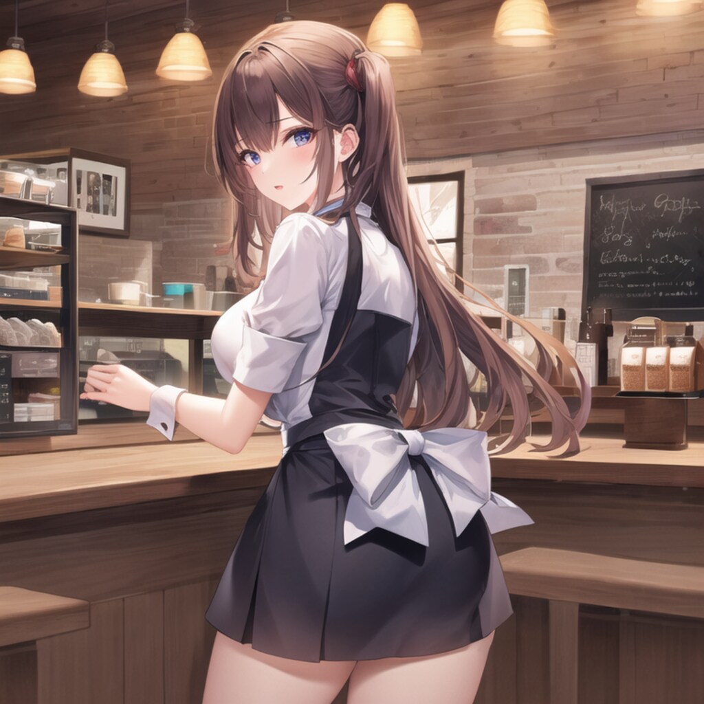 お尻(ウェイトレス)