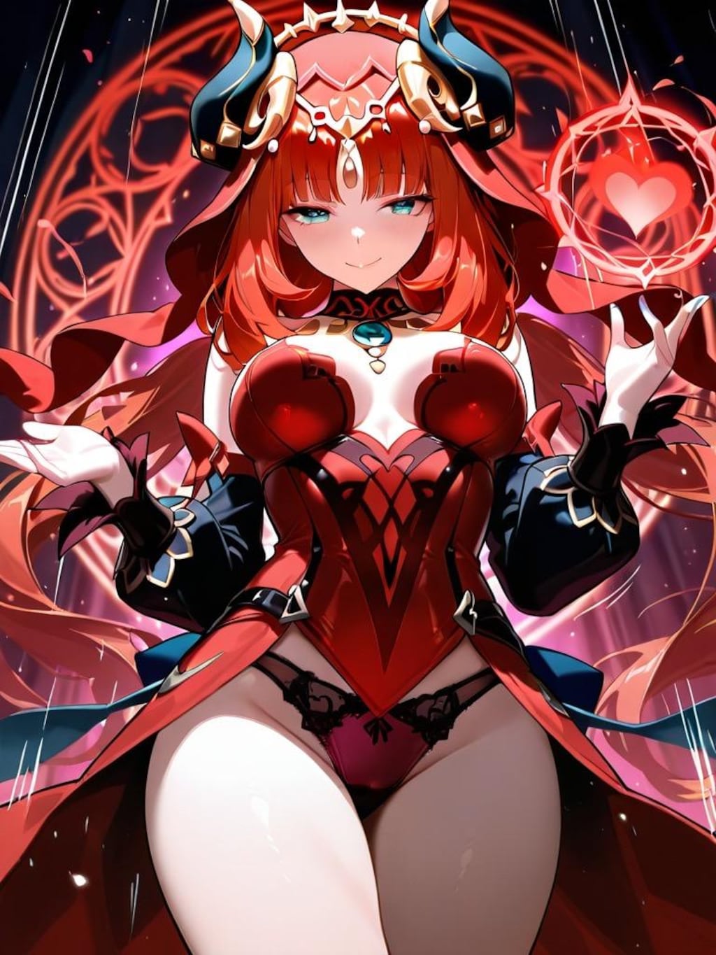 (原神)ニィロウ×スカーレット❤️ッチ(MCUコラボ)