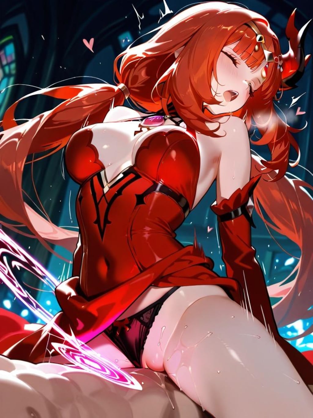 (原神)ニィロウ×スカーレット❤️ッチ(MCUコラボ)