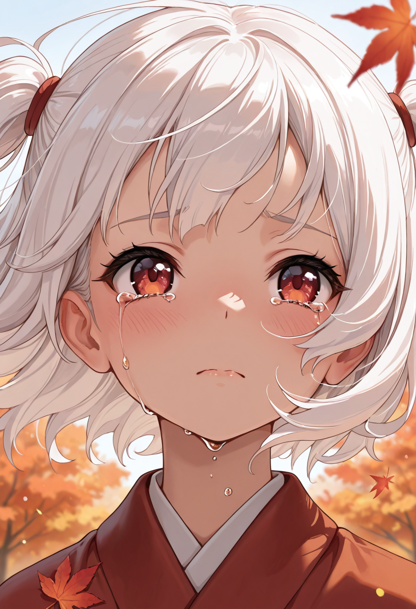 秋色に滲む涙