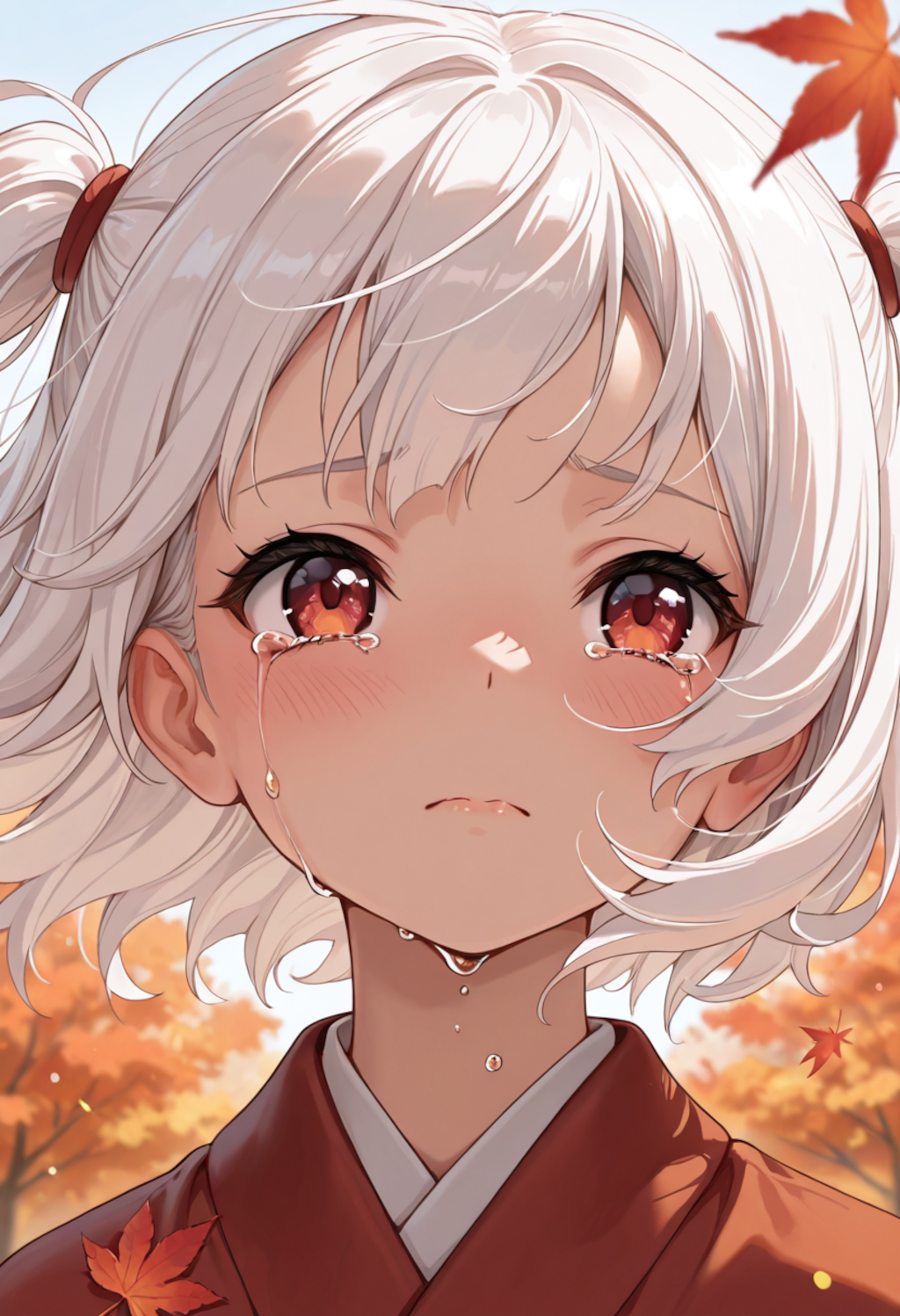 秋色に滲む涙