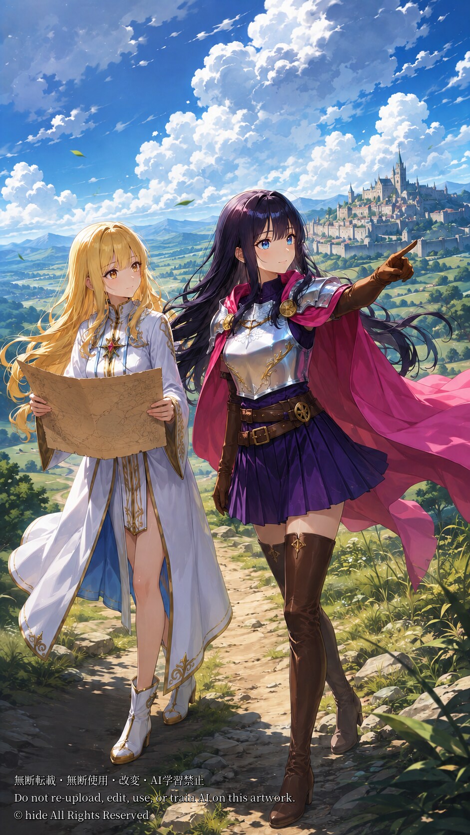 異世界ファンタジーの美月さんとエリシアさん | の人気AIイラスト・グラビア