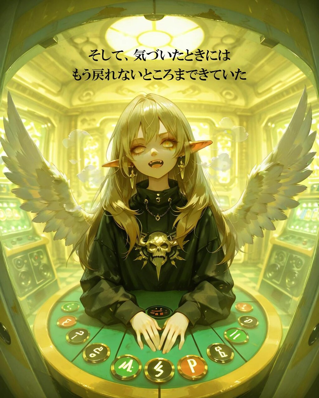 懲りない天使のギャンブル生活(字幕ver.) 〈扉絵+8P〉