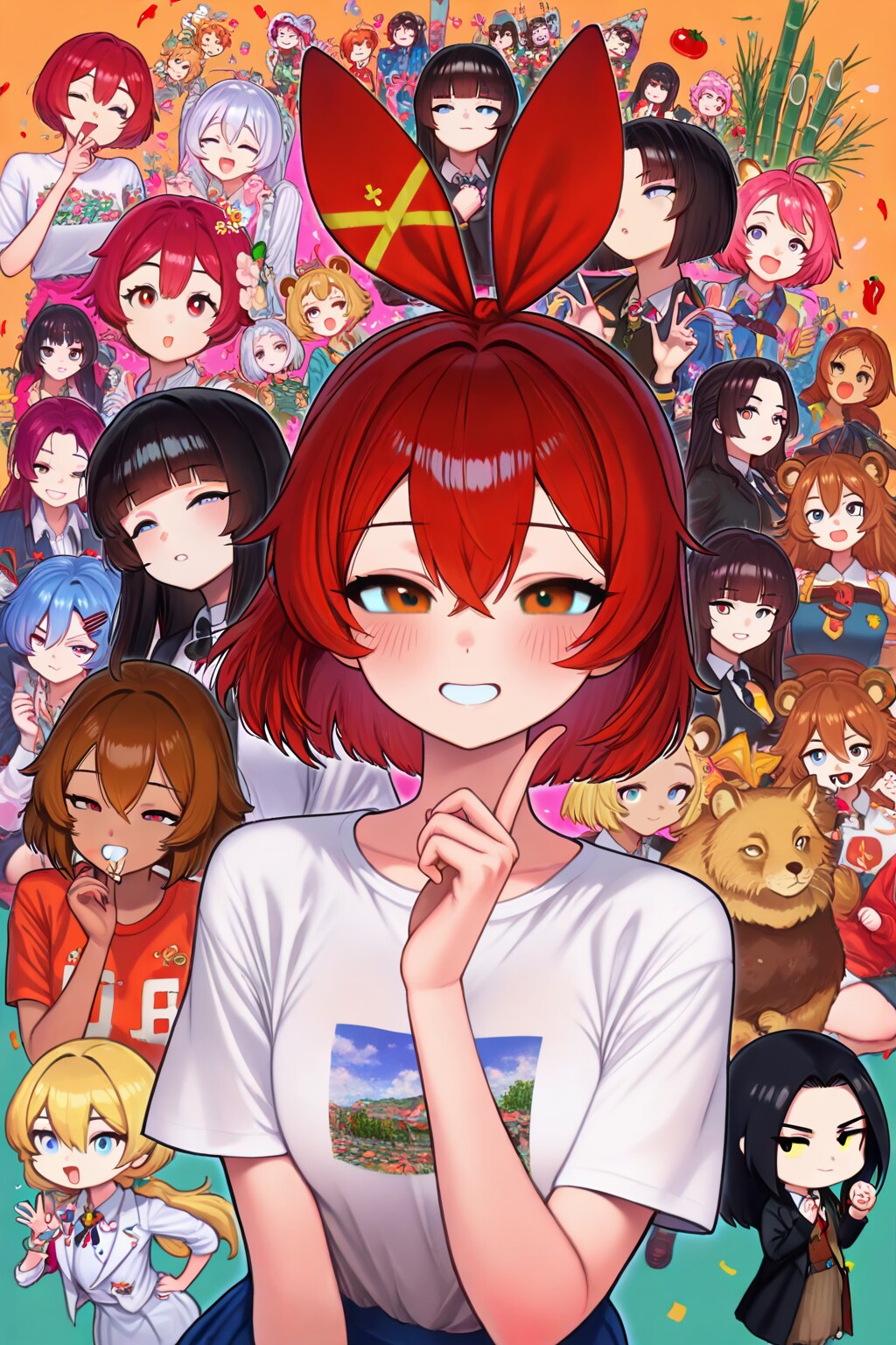 たくさんの女の子