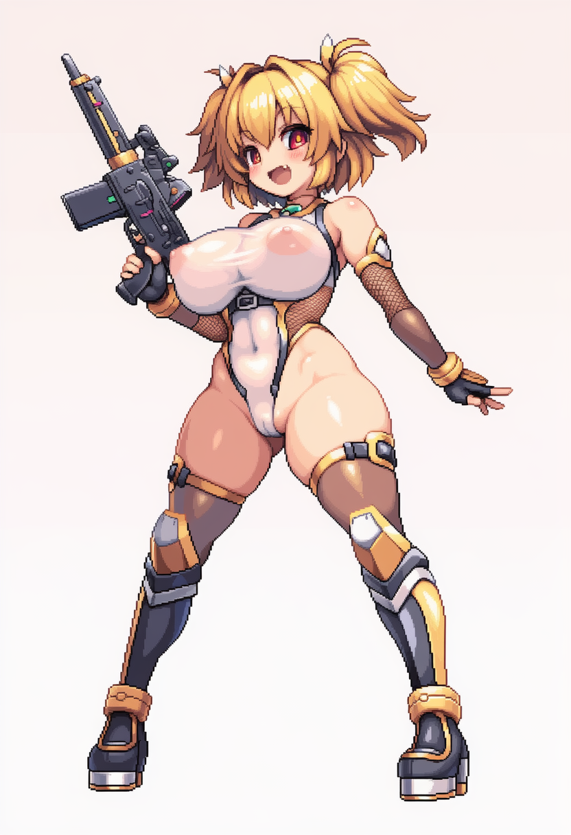ぴっちりスーツツインテちゃん