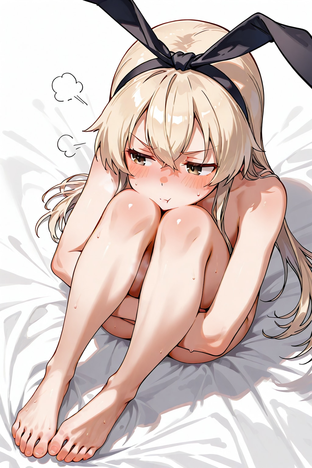 ちっちゃくて可愛らしいメス足