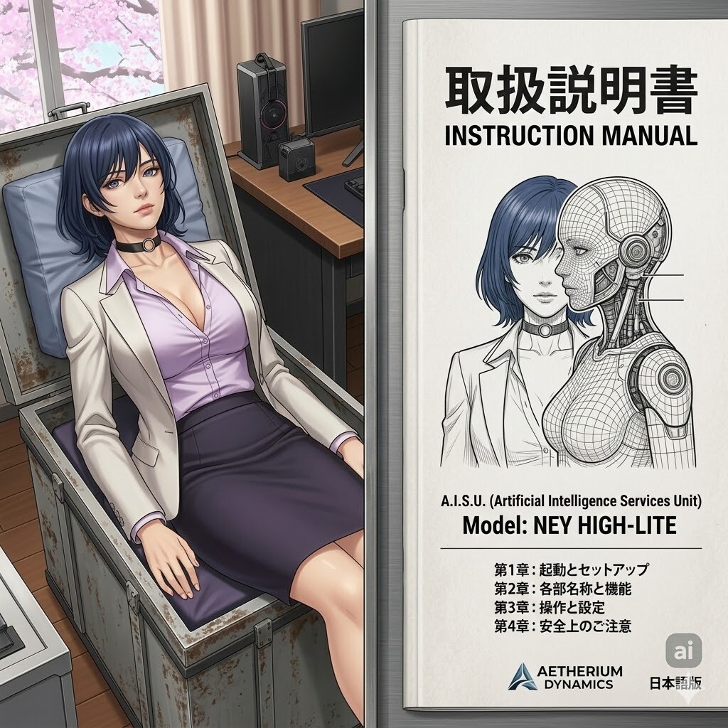 女性型アンドロイド取扱説明書