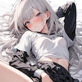 銀髪の子 5枚目
