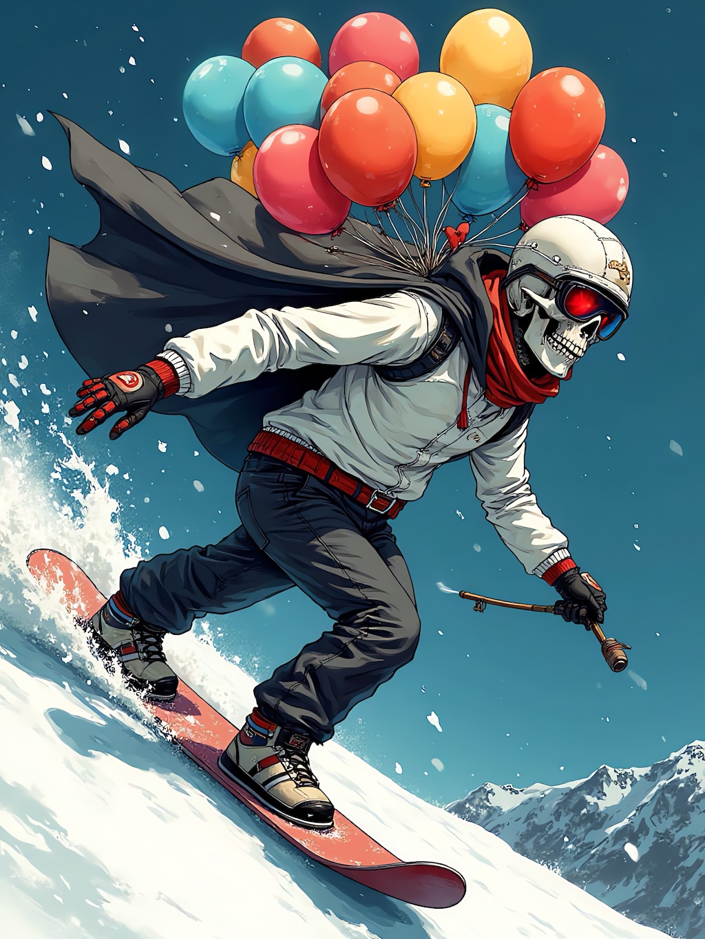 スカル💀マン❤️スノーボードコレクション