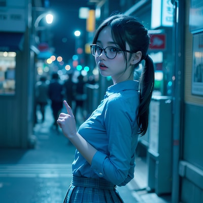 ブルーアワーの餡子さん