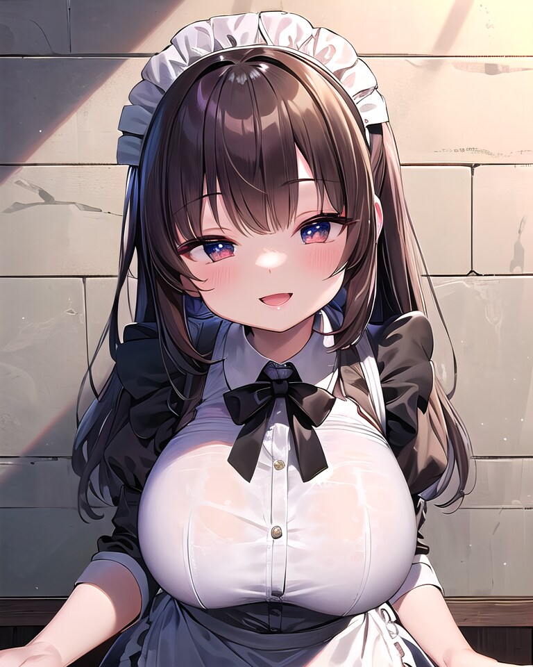 童顔メイドさん