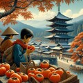 柿食えば鐘が鳴るなり法隆寺 2枚目