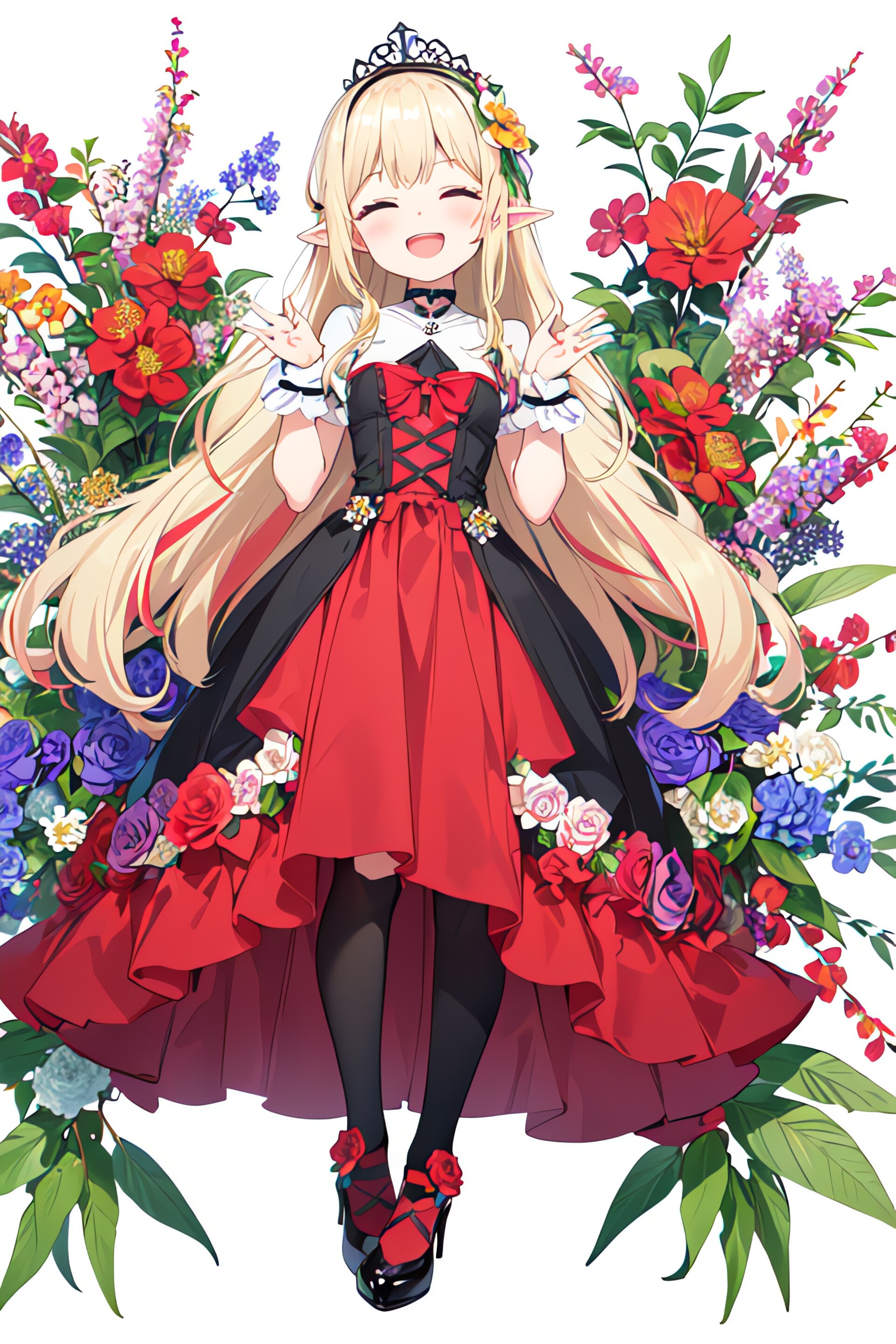 笑顔エルフちゃん