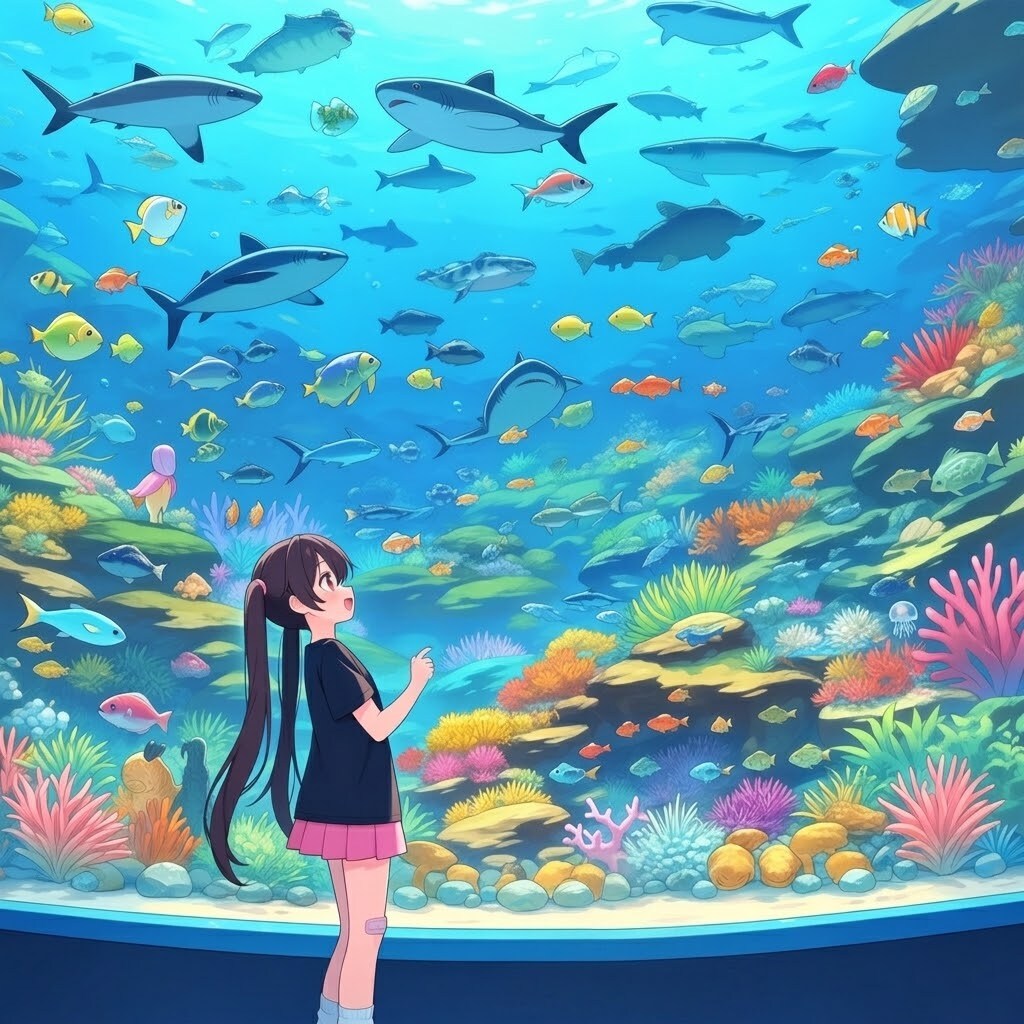 くらげ探せるかな〜？ | の人気AIイラスト・グラビア