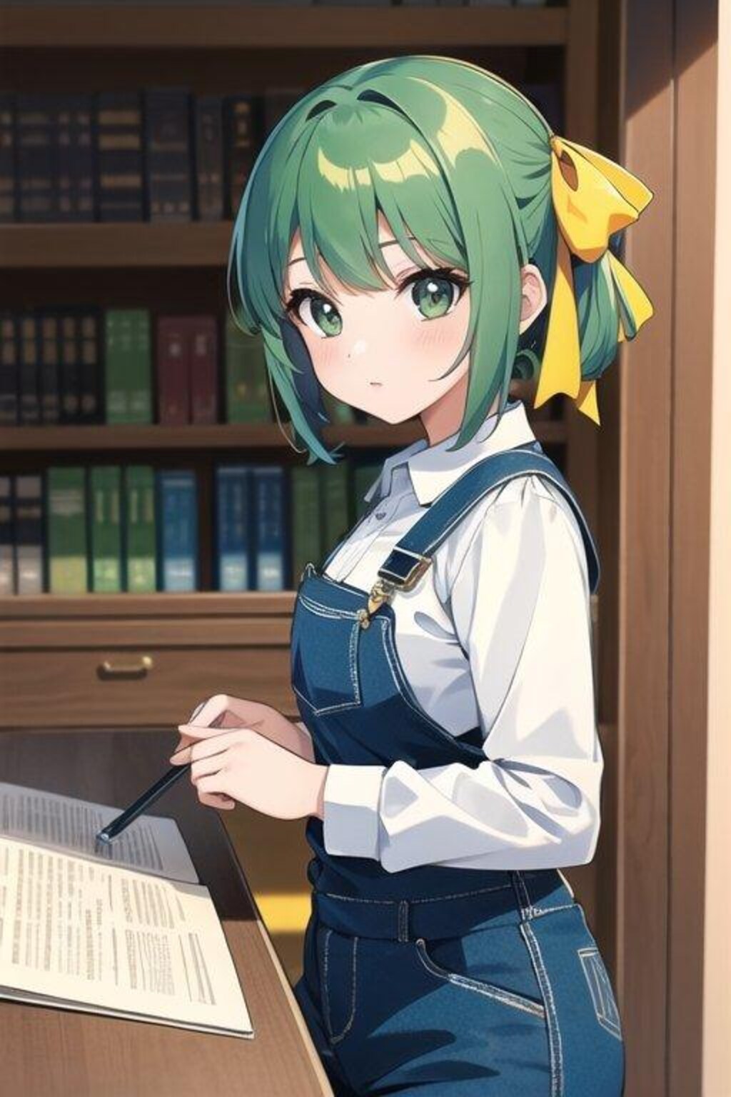 部屋で読書を