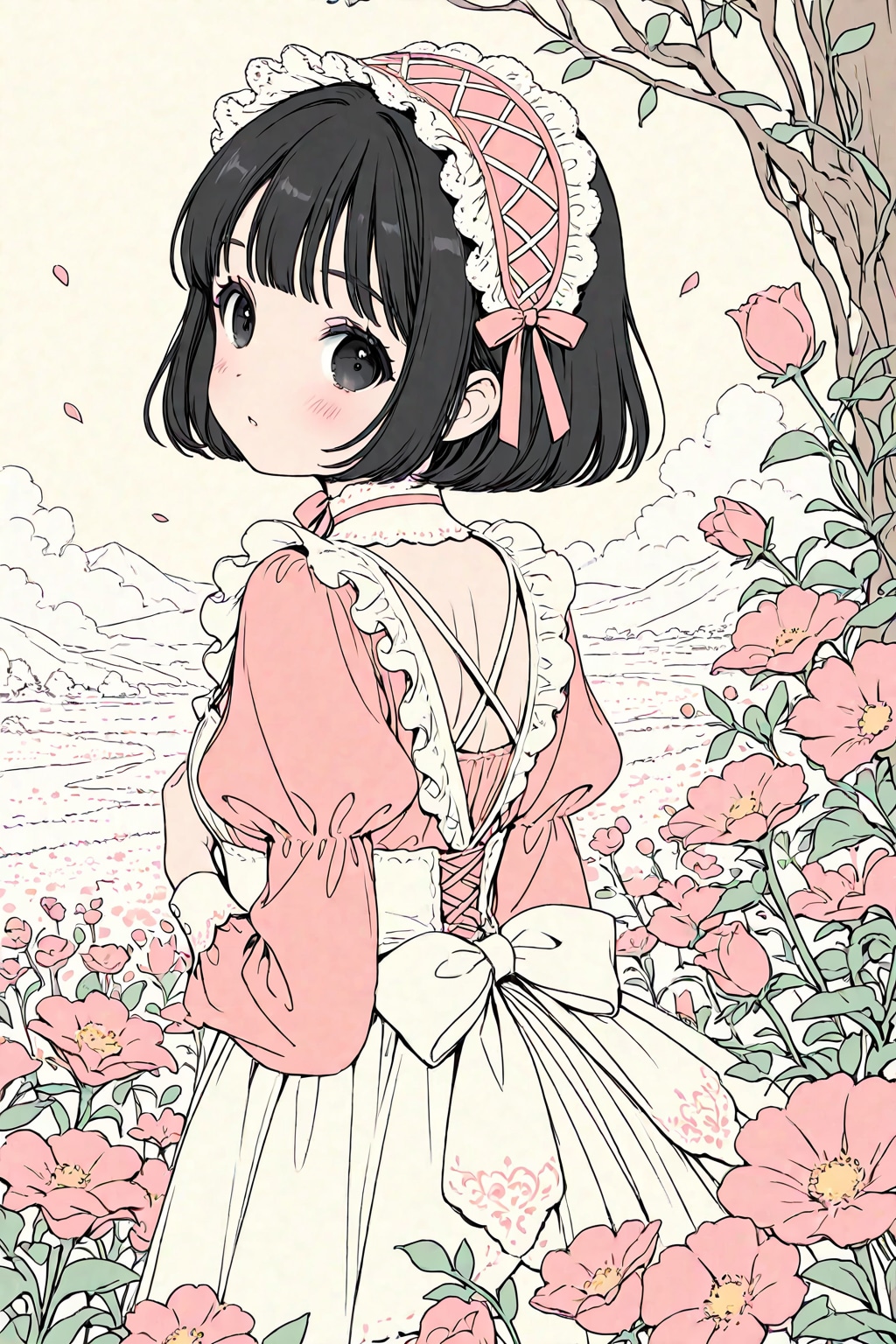 スウィートロリ優里 | の人気AIイラスト・グラビア