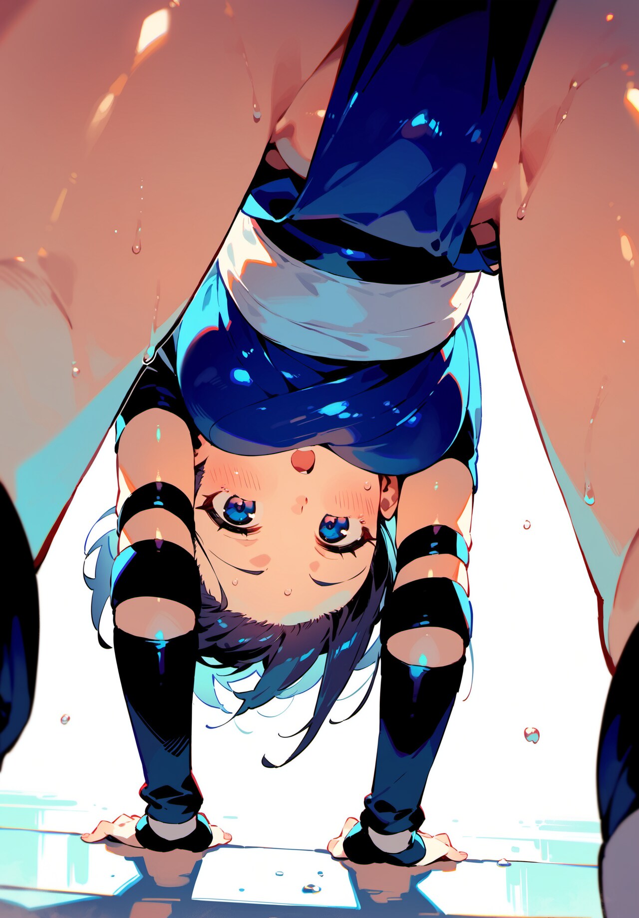 耐え忍ぶ。