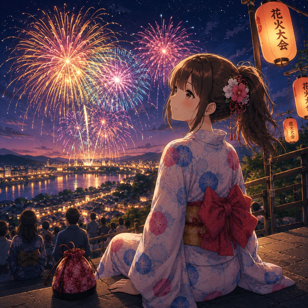 浴衣女子