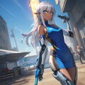レースクイーンの練習⑥ 2枚目