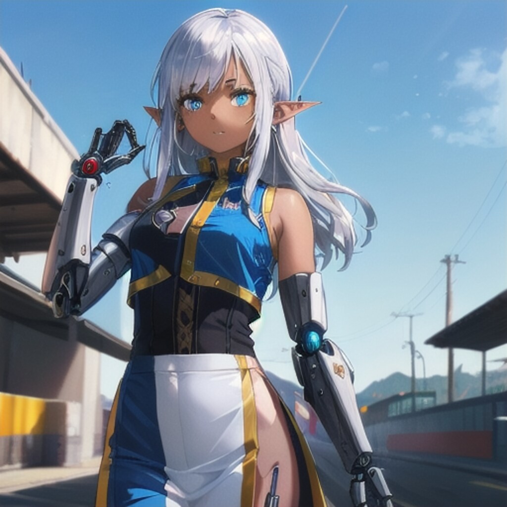 レースクイーンの練習⑥