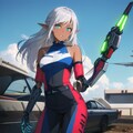 レースクイーンの練習⑥ 10枚目