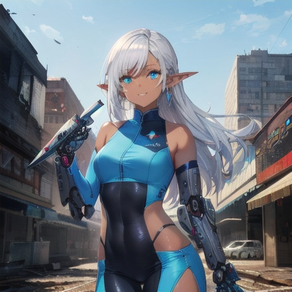 レースクイーンの練習⑥