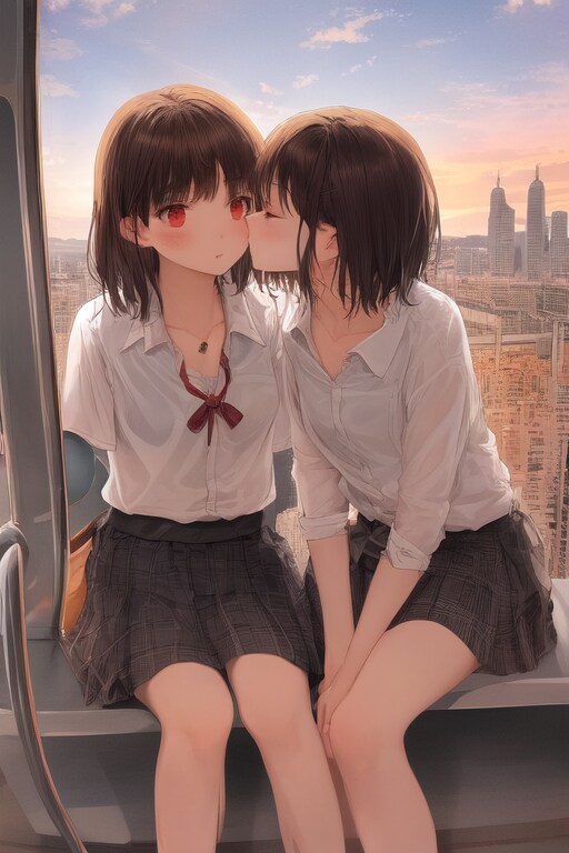 不意打ちキス