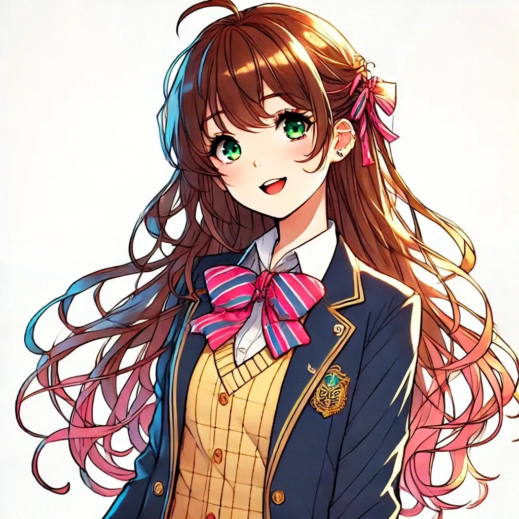 ライトノベルの挿絵風