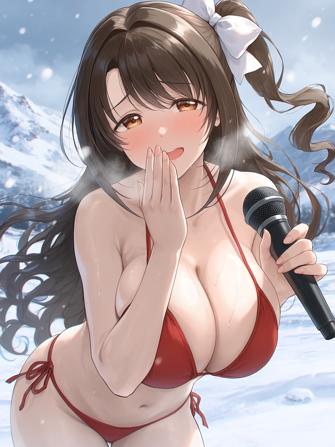 真冬の露店温泉レポート