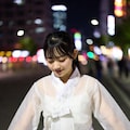 おしゃれ韓服少女 8枚目