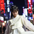 おしゃれ韓服少女 2枚目