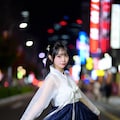 おしゃれ韓服少女 6枚目