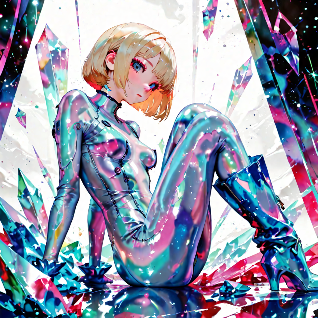 クリスタルボディスーツ
