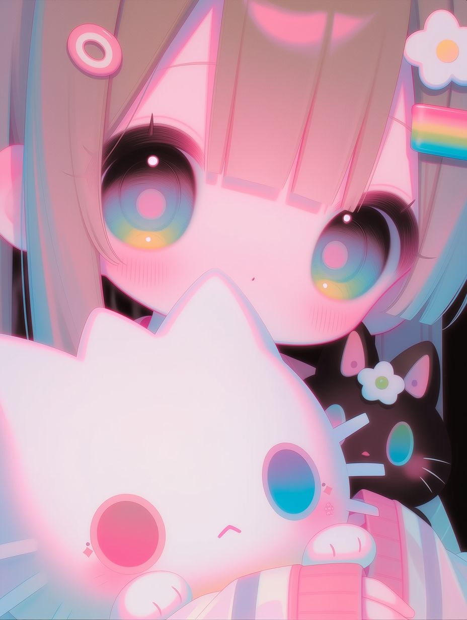 nijiのピンク＆ブラック