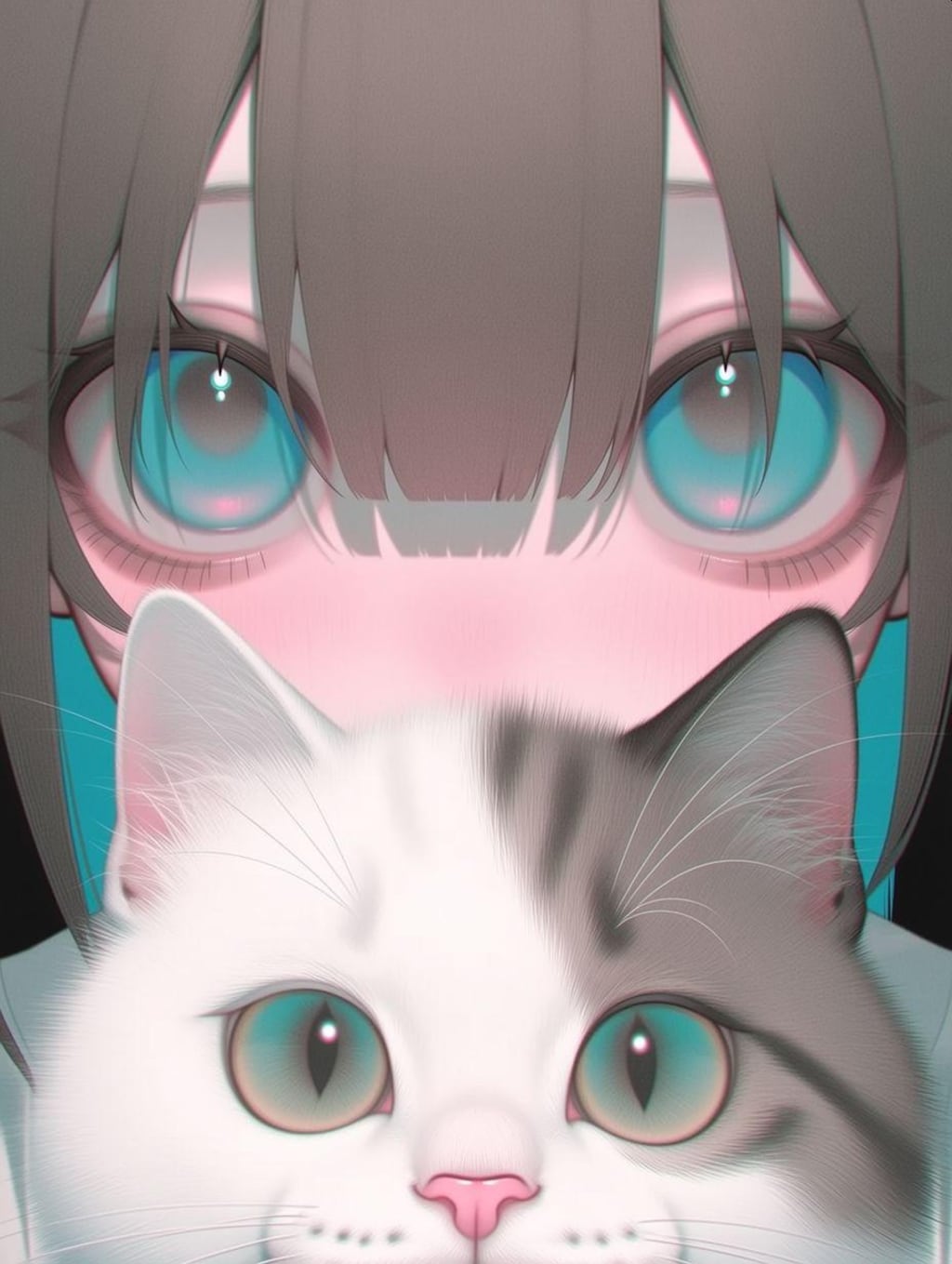 nijiのピンク＆ブラック