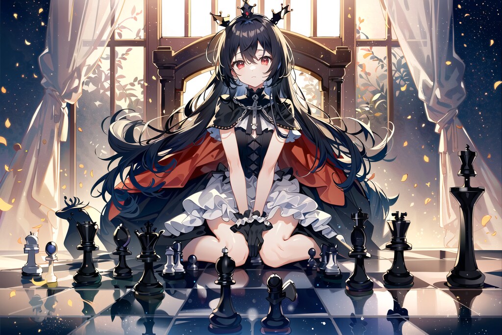 #15 黒ゴス 背景コレクション50チャレンジ