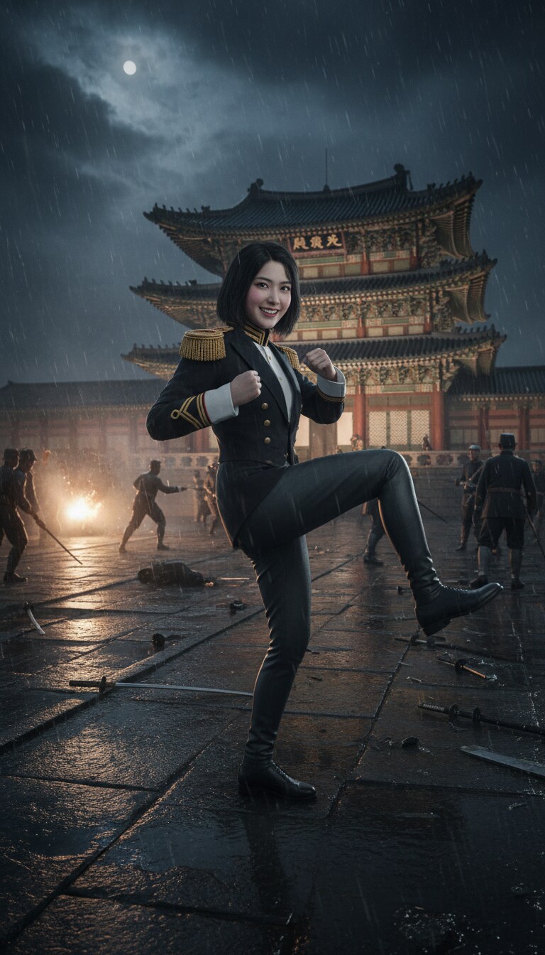 Gemini実写特集　三浦梧楼の景福宮戦闘