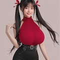 私服のツインテール爆乳J系ちゃん 2枚目