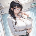 【固定うちの子紹介】眼鏡三つ編みの世界へようこそ！ 11枚目