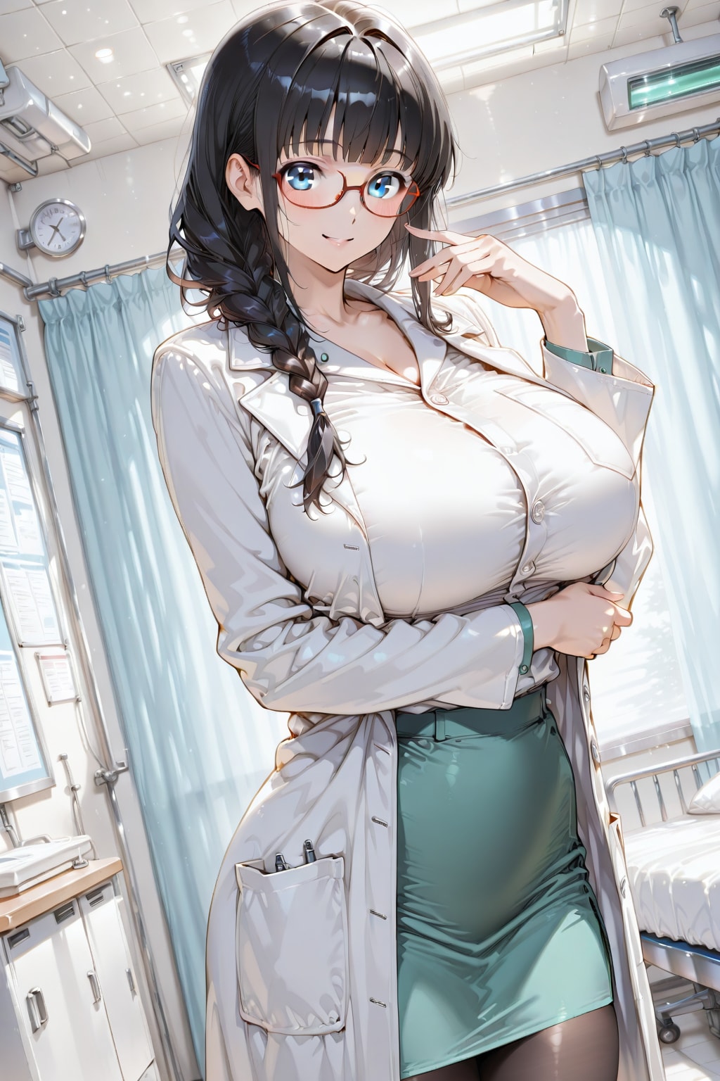 【固定うちの子紹介】眼鏡三つ編みの世界へようこそ！