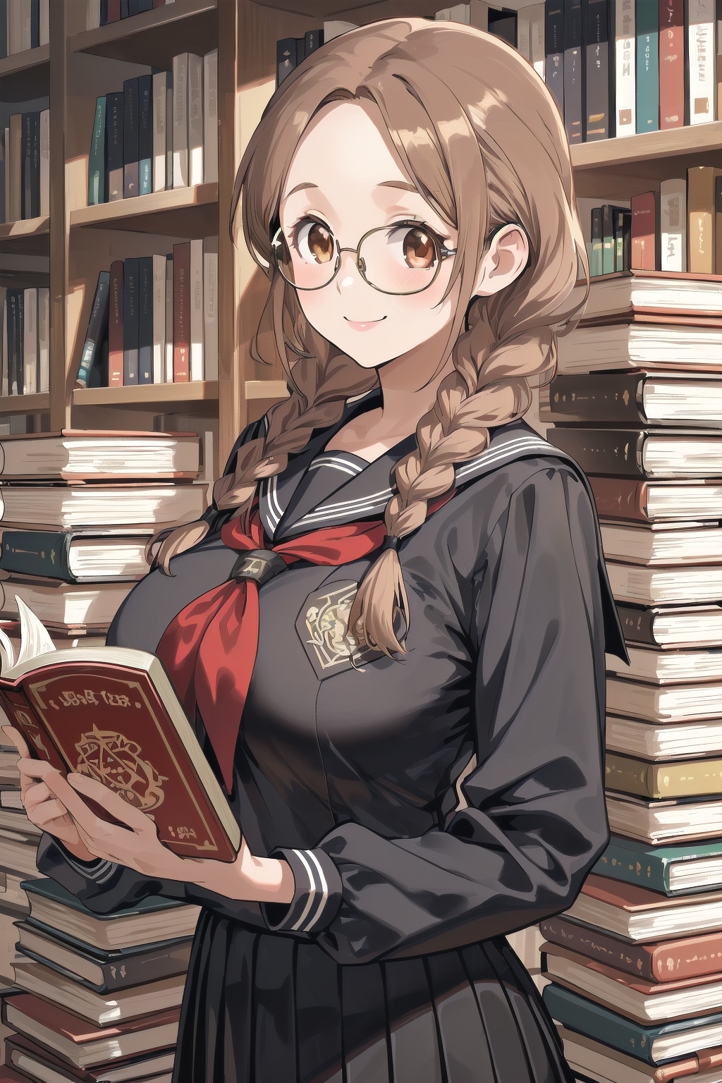 【固定うちの子紹介】眼鏡三つ編みの世界へようこそ！